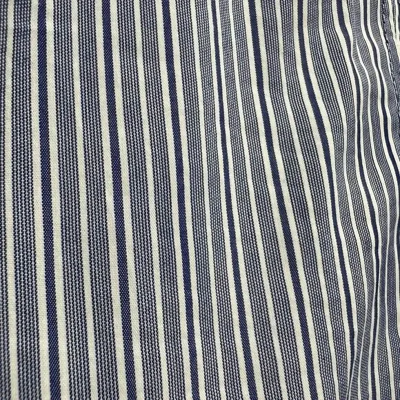 Tory Burch Talley Fit & Flare Dress Women's 8 Blue Stripe Coastal Chic Preppy - Picture 7 of 12